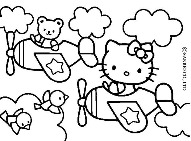 620x458 Hello Kitty Coloring Pages On Book Info With Page Plans 2