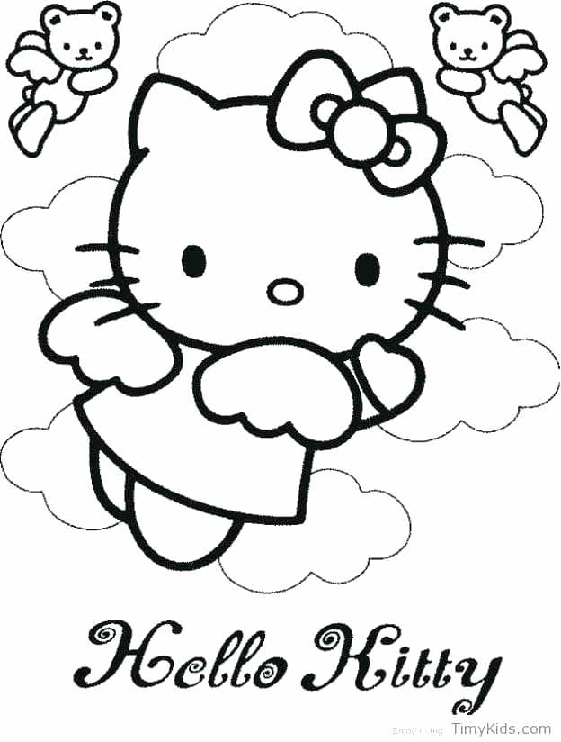 624x824 Kitty Color Pages Hello Kitty Coloring Pages Online Hello Kitty