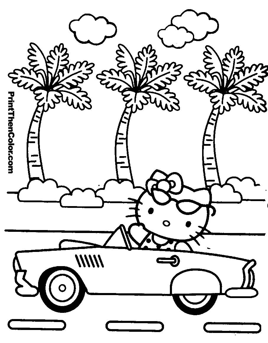 Hello Kitty Coloring Pages For Kids Of All Ages 907x1160 Hello Kitty Coloring Pages For Kids Of All Ages