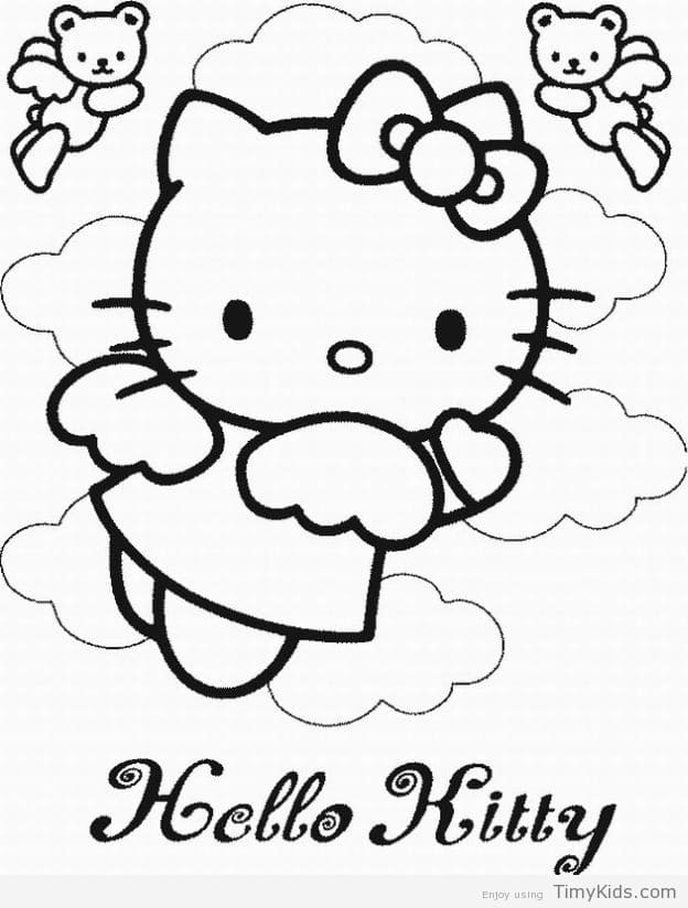 Hello Kitty Coloring Pages Online Timykids 624x824 Hello Kitty Coloring Pages Online Timykids