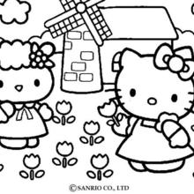 Hello Kitty Coloring Pages 220x220 Hello Kitty Coloring Pages