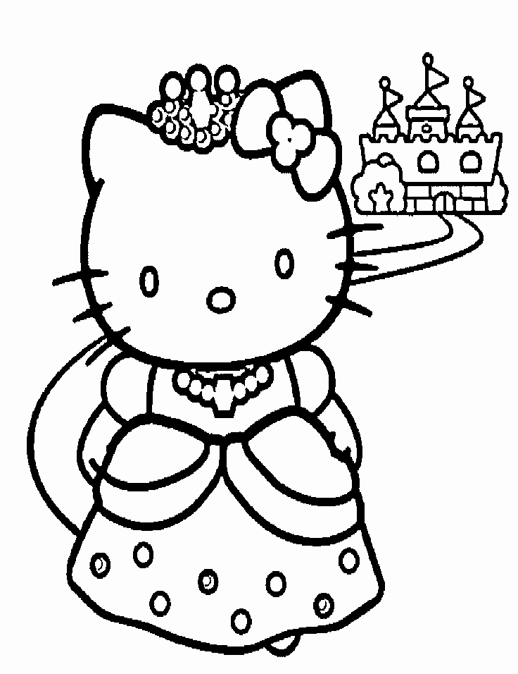 Hello Kitty Christmas Printable Coloring Pages Ohmygirl.us 736x956 Hello Kitty Christmas Printable Coloring Pages Ohmygirl.us