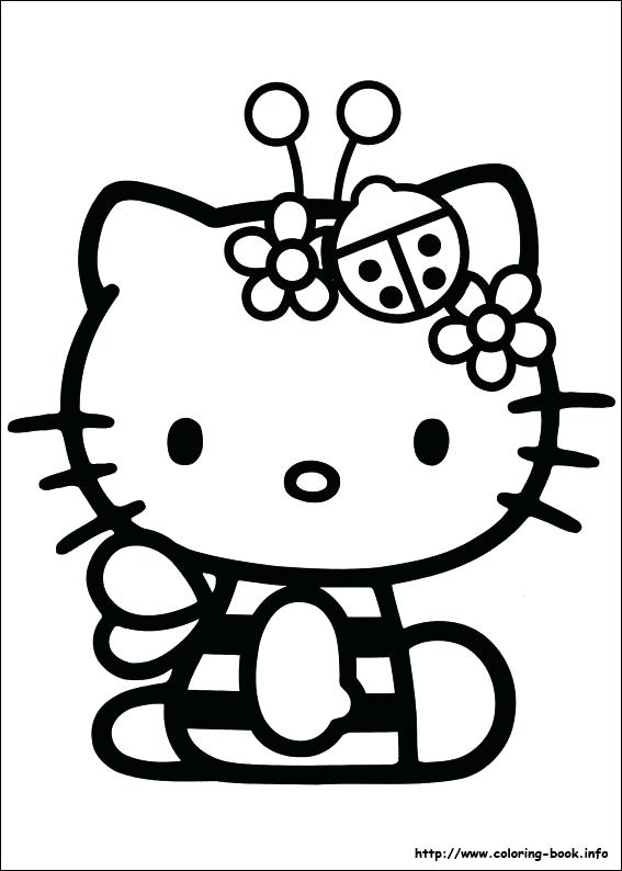 Hello Kitty Coloring Pages Free Printable Hello Kitty Popular 567x794 Hello Kitty Coloring Pages Free Printable Hello Kitty Popular