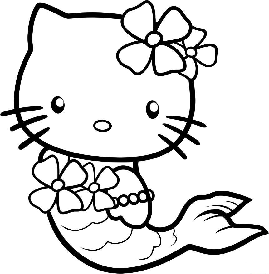 Hello Kitty Coloring Pages Print 6 862x875 Hello Kitty Coloring Pages Print 6