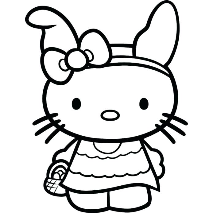 Hello Kitty Coloring Pages Printable Hello Kitty Coloring Pages 694x694 Hello Kitty Coloring Pages Printable Hello Kitty Coloring Pages