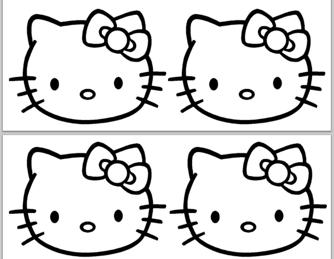 Hello Kitty Coloring Pages Free Printable And Be Sure To Thank 1075x834 Hello Kitty Coloring Pages Free Printable And Be Sure To Thank