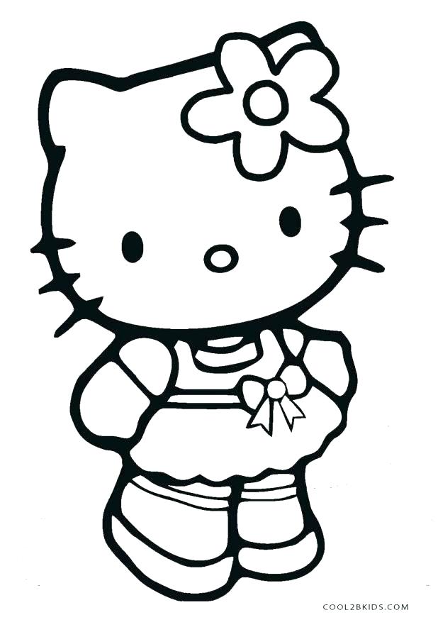 Hello Kitty Halloween Coloring Pages To Print at GetColorings.com ...