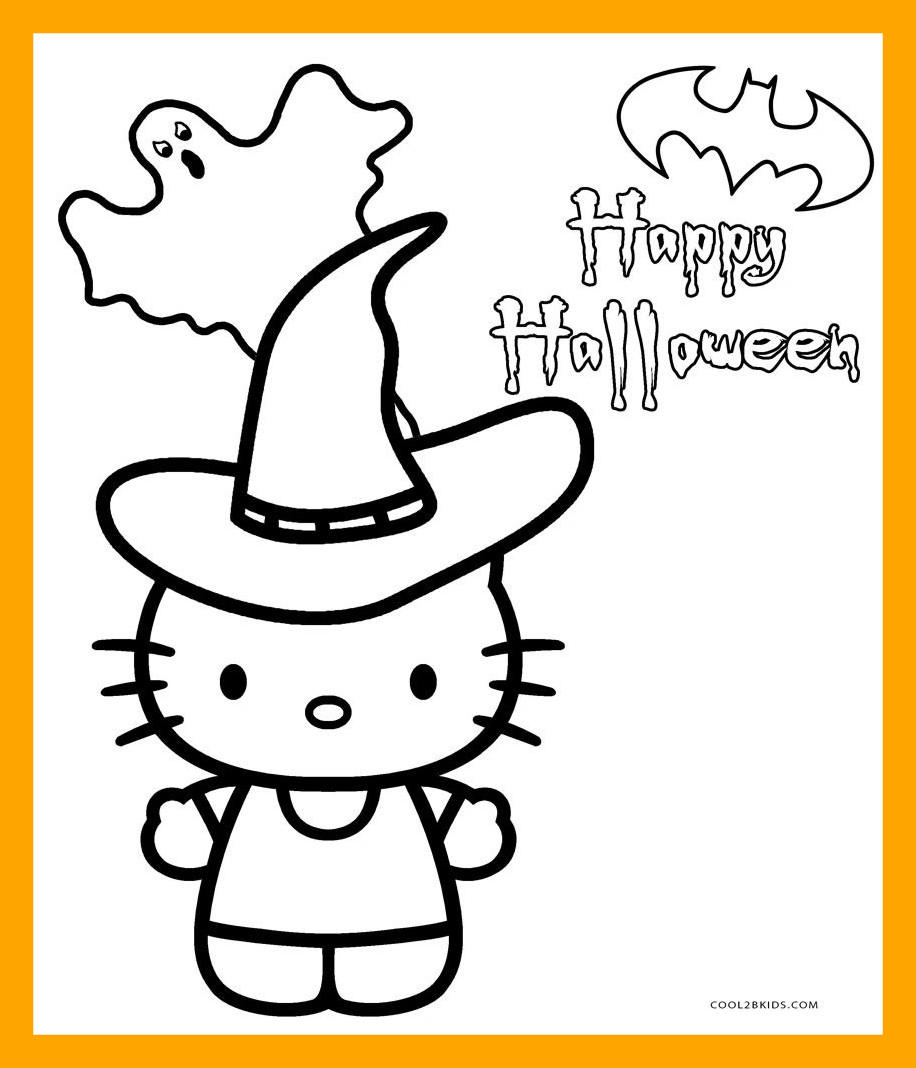 Hello Kitty Haloween Coloring Pages at GetColorings.com | Free ...