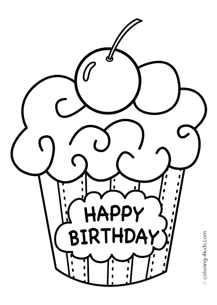 Hello Kitty Happy Birthday Coloring Pages at GetColorings.com | Free ...