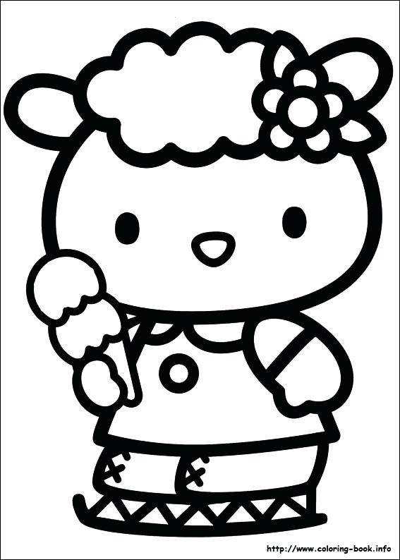 567x794 Hello Kitty Coloring Pages To Print Free Hello Kitty Coloring