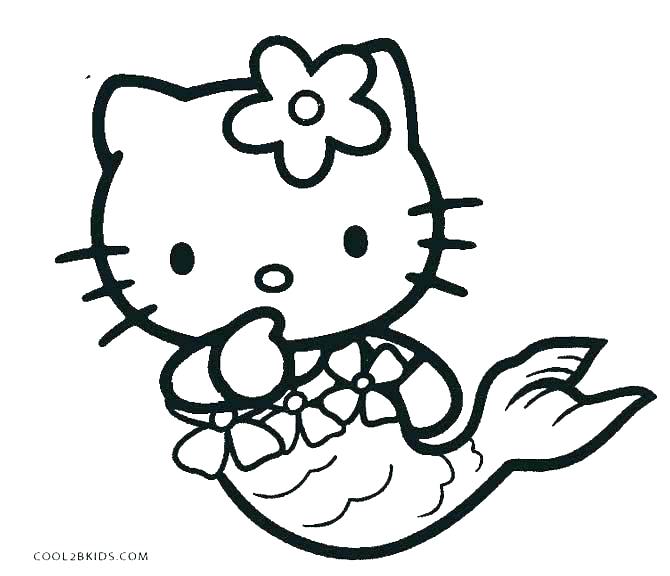 670x576 Hello Kitty Halloween Coloring Pages To Print Printable Colori