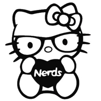 336x336 Best Photos Of Nerdy Hello Kitty Coloring Pages