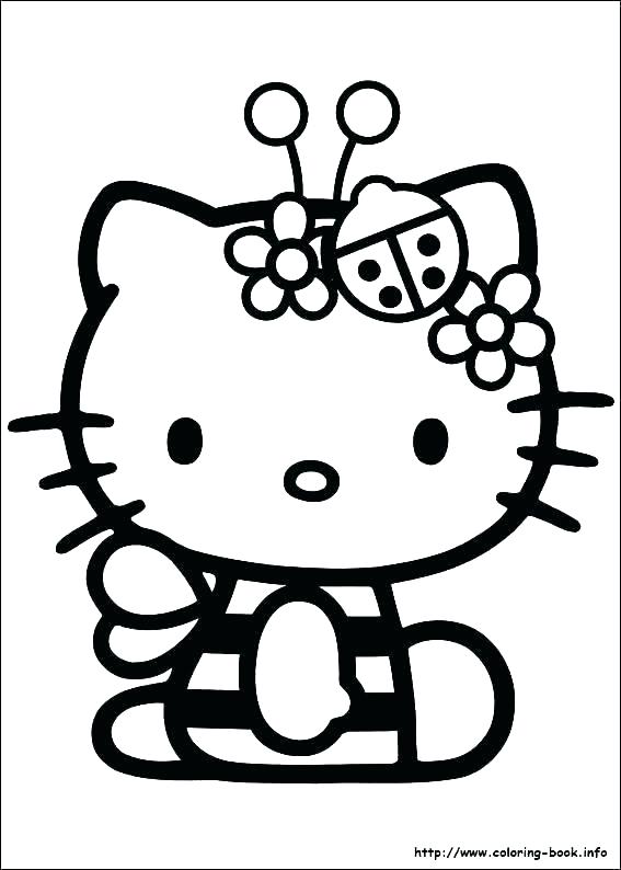 567x794 Hello Kitty Princess Coloring Page Free Printable Coloring Pages