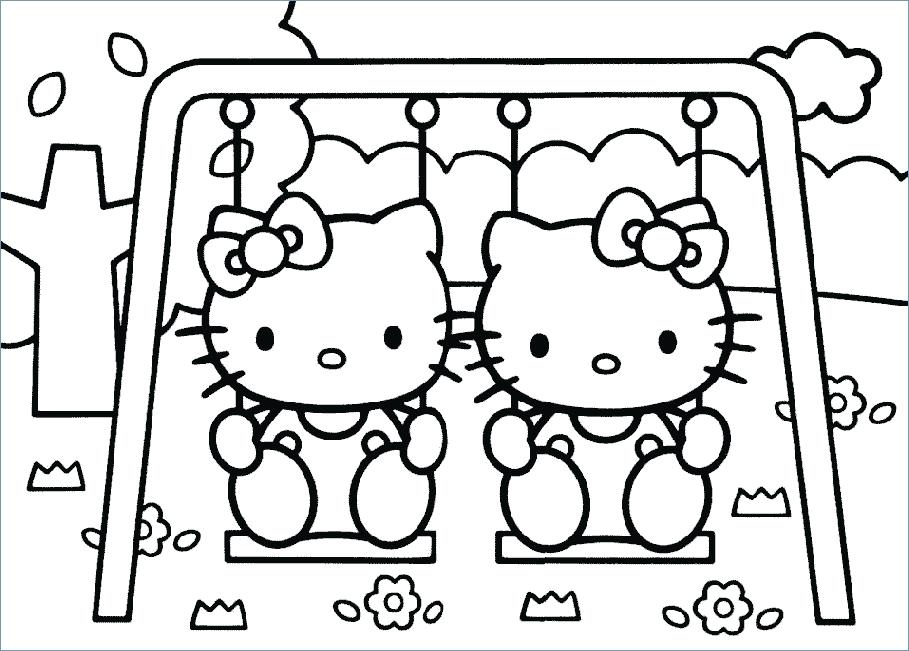 909x651 Hello Kitty Valentines Day Coloring Pages Print Hello Kitty