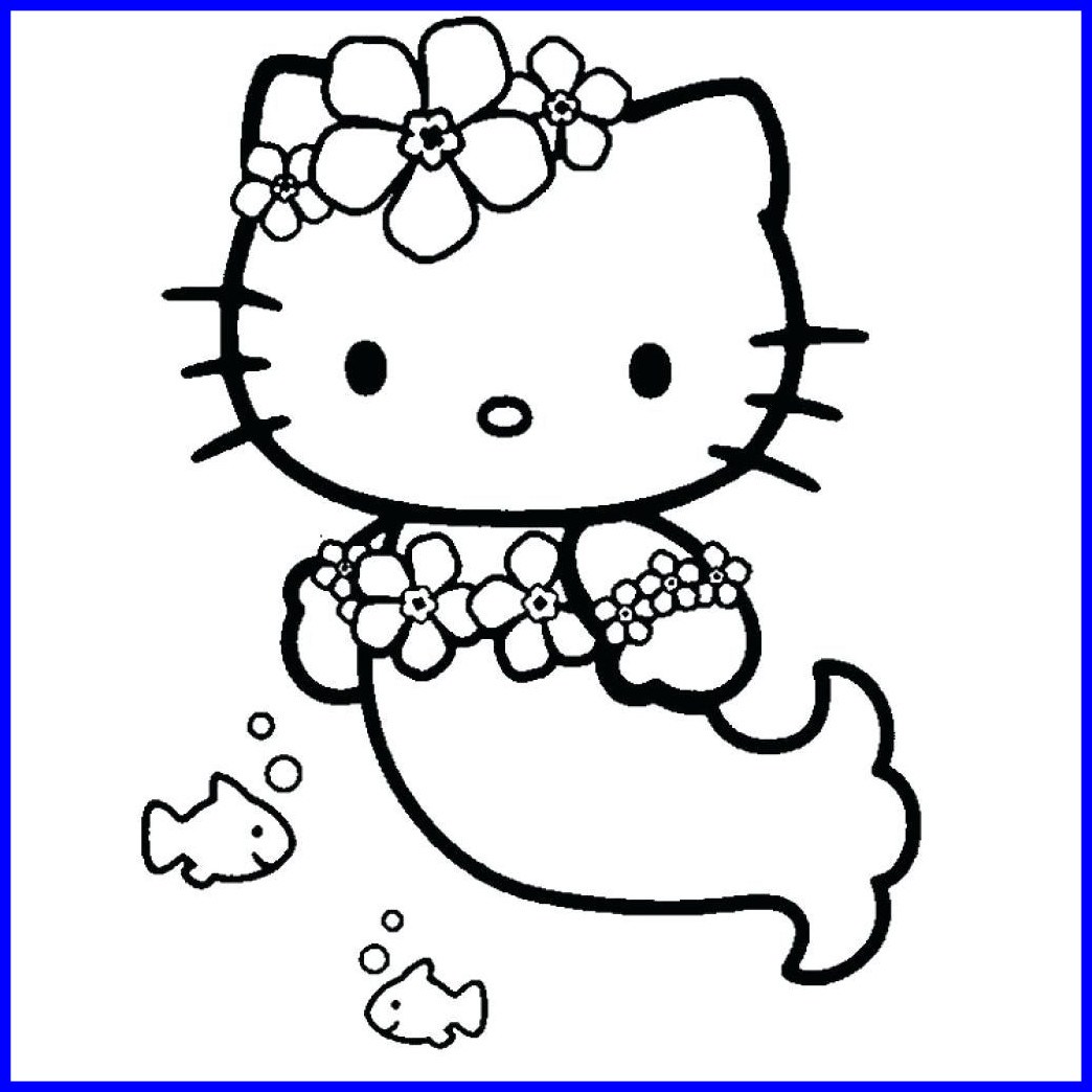 Hello Kitty Valentines Day Coloring Pages