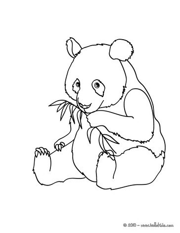 364x470 Giant Panda Coloring Pages Hellokids Com Colouring For Kids 31581