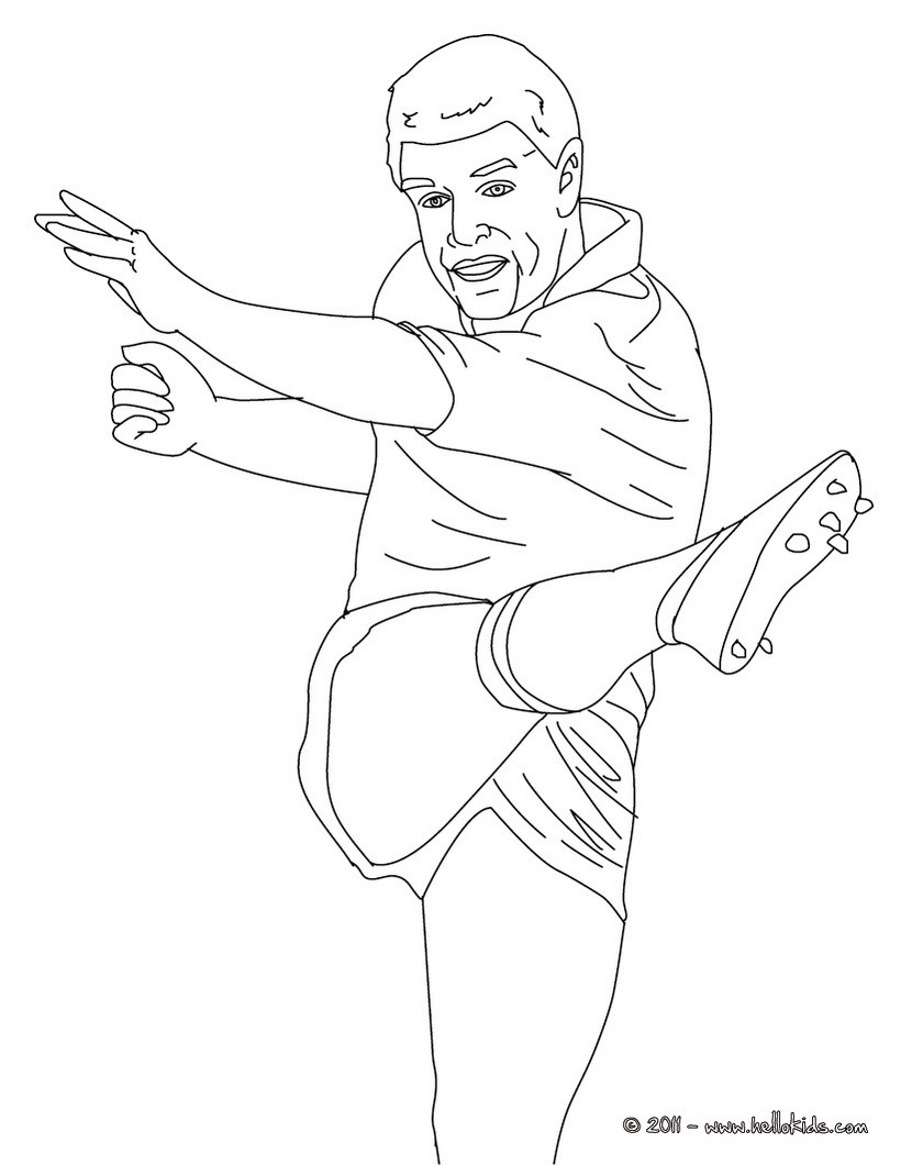 820x1060 Grant Fox Rugby Player Coloring Pages Hellokids Com Inside Racing