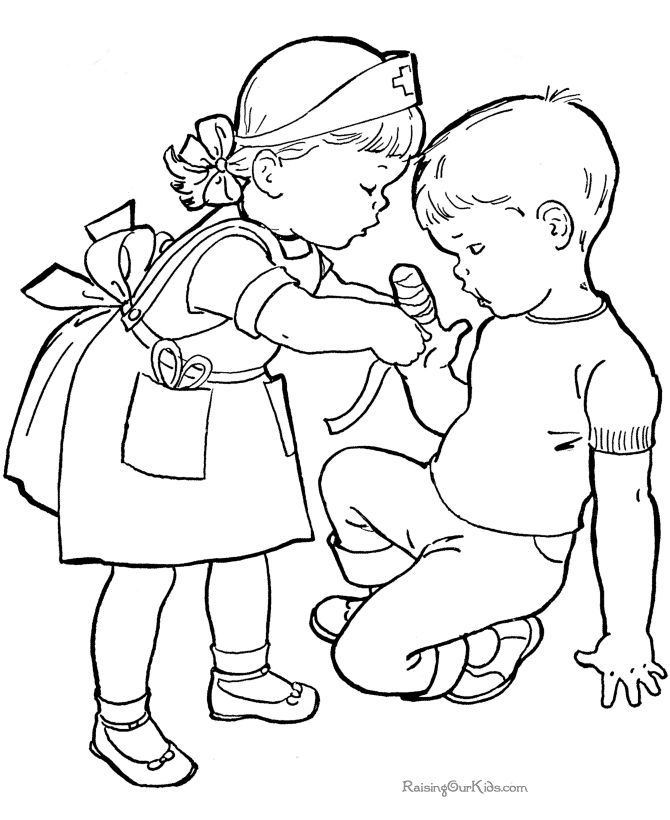 670x820 Helping Coloring Page 32 Best Dobre Uczynki Images