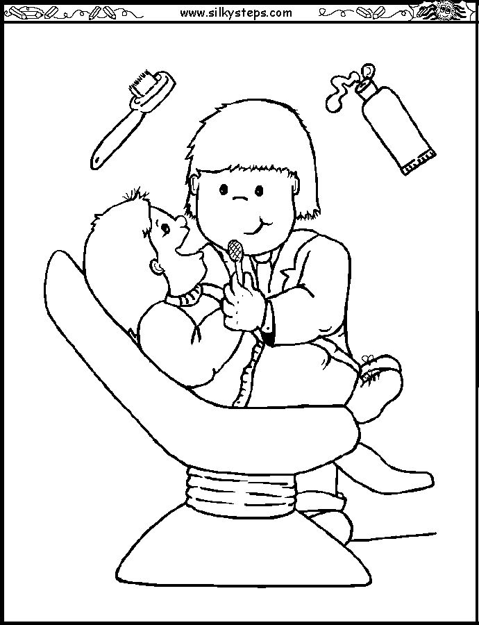 Drawn Teeth Coloring Page 690x900 Drawn Teeth Coloring Page