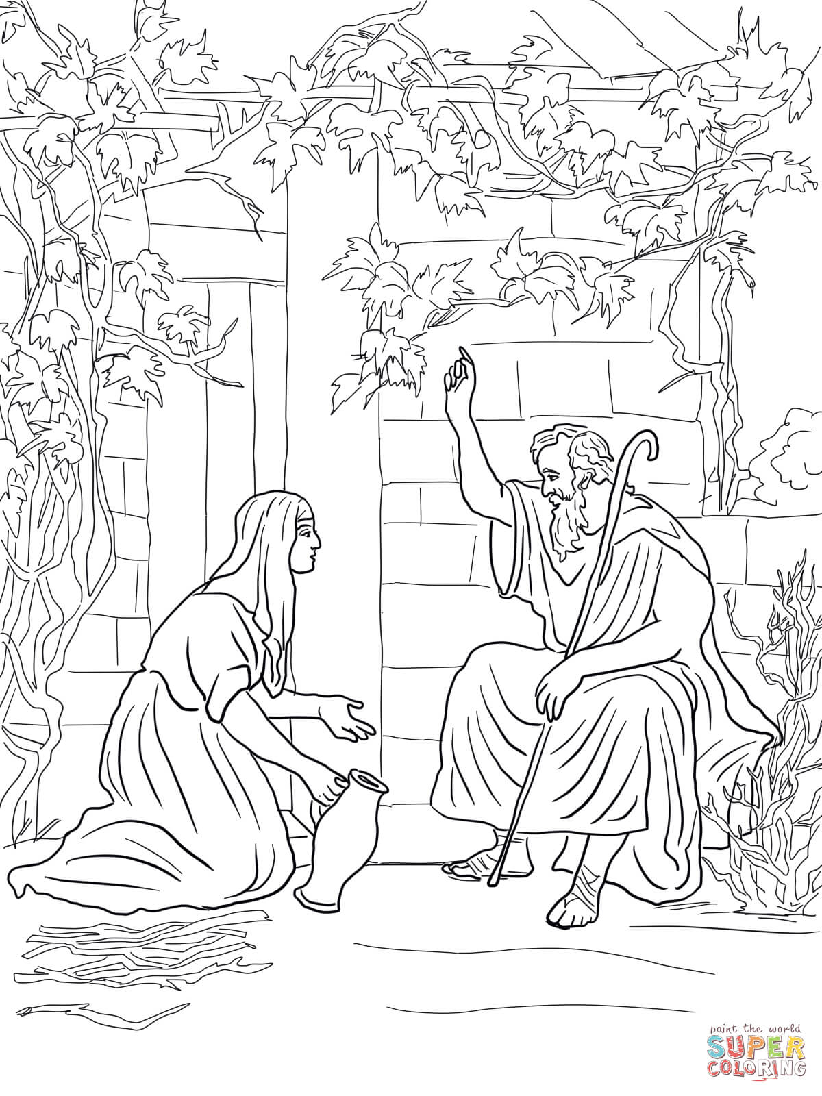 New Elisha Helps A Widow Coloring Page Free Printable Pages 1200x1600 New Elisha Helps A Widow Coloring Page Free Printable Pages