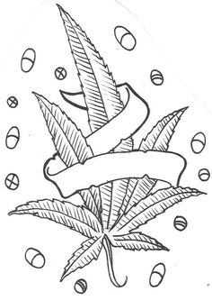 236x333 Adult Coloring Page Printable Color Sheet Marijuana Mary Jane