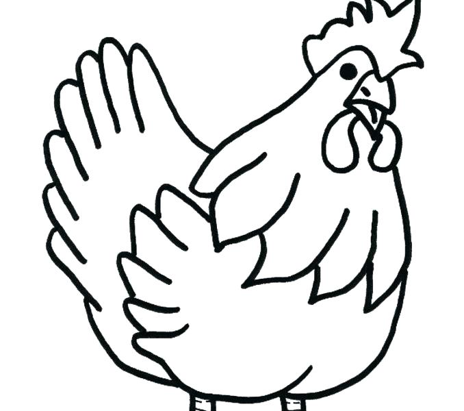 678x600 Hen Coloring Pages Hen Coloring Pages Images Hen Coloring Page