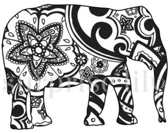 Animal And Pets Floral Coloring Page Book Digital Printable 340x270 Animal And Pets Floral Coloring Page Book Digital Printable