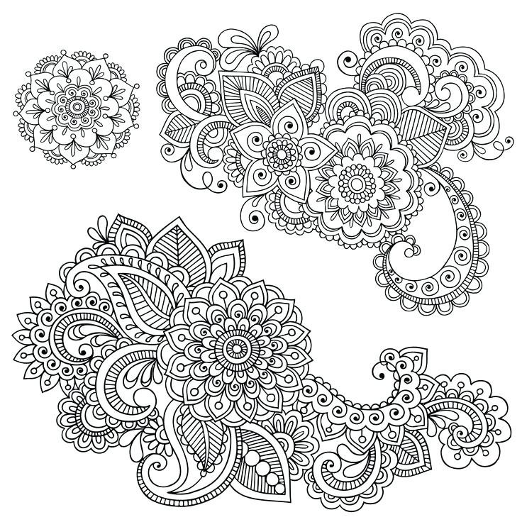Free Design Coloring Pages Henna Coloring Pages Printable Free 736x736 Free Design Coloring Pages Henna Coloring Pages Printable Free