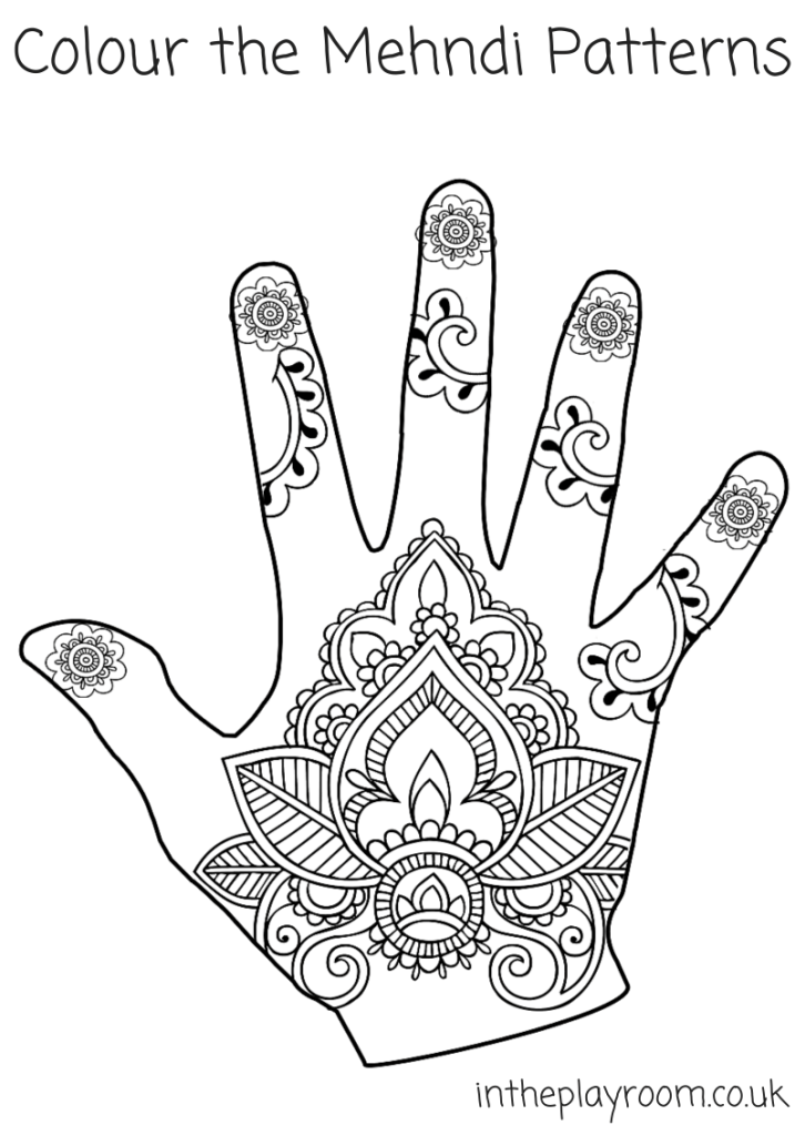Mehndi Hand Colouring Pages Mehndi Designs, Mehndi And Hennas 717x1014 Mehndi Hand Colouring Pages Mehndi Designs, Mehndi And Hennas