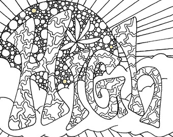 Herb Adult Coloring Page By The Artful Maker 340x270 Herb Adult Coloring Page By The Artful Maker
