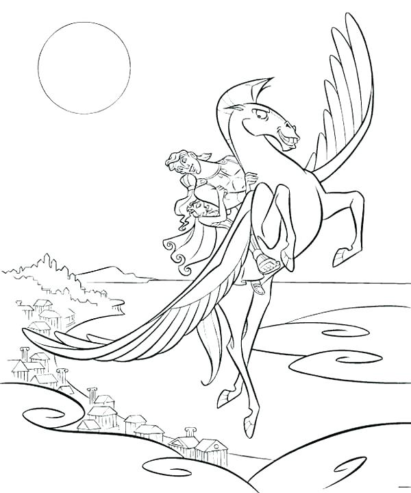 Hercules And Meg Coloring Pages at GetColorings.com | Free printable ...