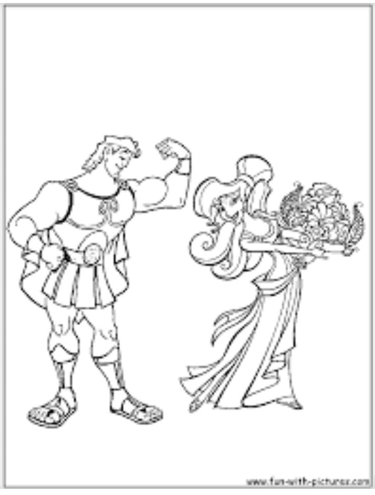 736x971 22 Best Coloring Pages (Hercules) Images On Disney