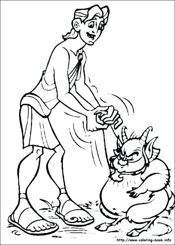 567x794 Hercules Coloring Pages Hades Coloring Page And Plan Something Bad