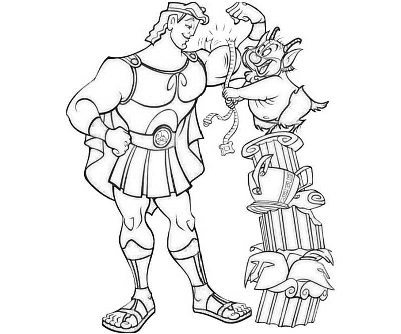 Disney Hercules Coloring Pages 800x667 Disney Hercules Coloring Pages