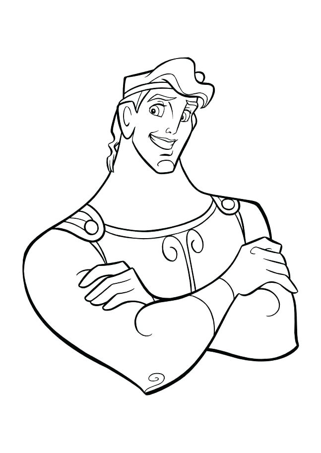 647x913 Hercules Coloring Pages Coloring Pages Page The Great Cartoon