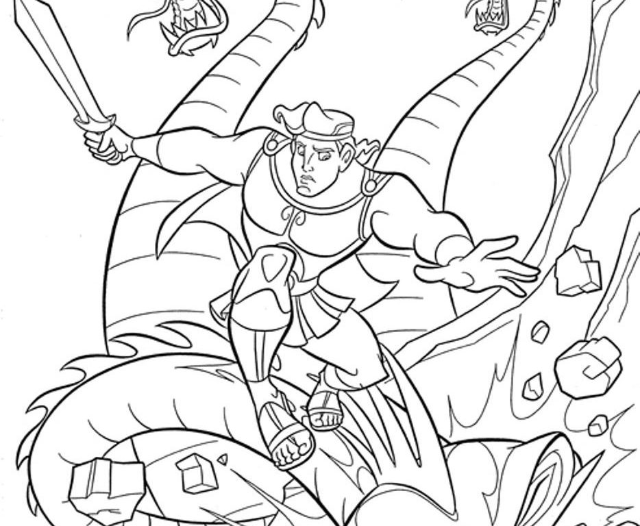 Hercules Meg Coloring Pages at GetColorings.com | Free printable ...