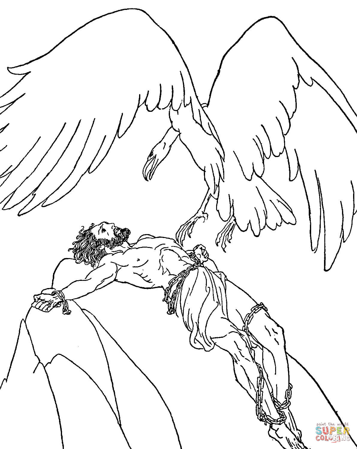 1191x1498 Coloring Free Template Greek God Coloring Pages Greek God
