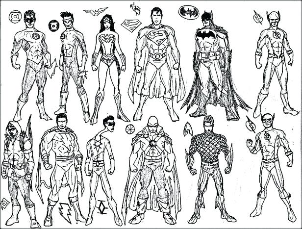 616x467 Marvelous Design Inspiration Superhero Coloring Pages Marvelous