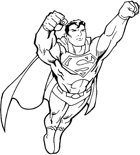 483x537 Best 25 Superhero Coloring Pages Ideas On Superman