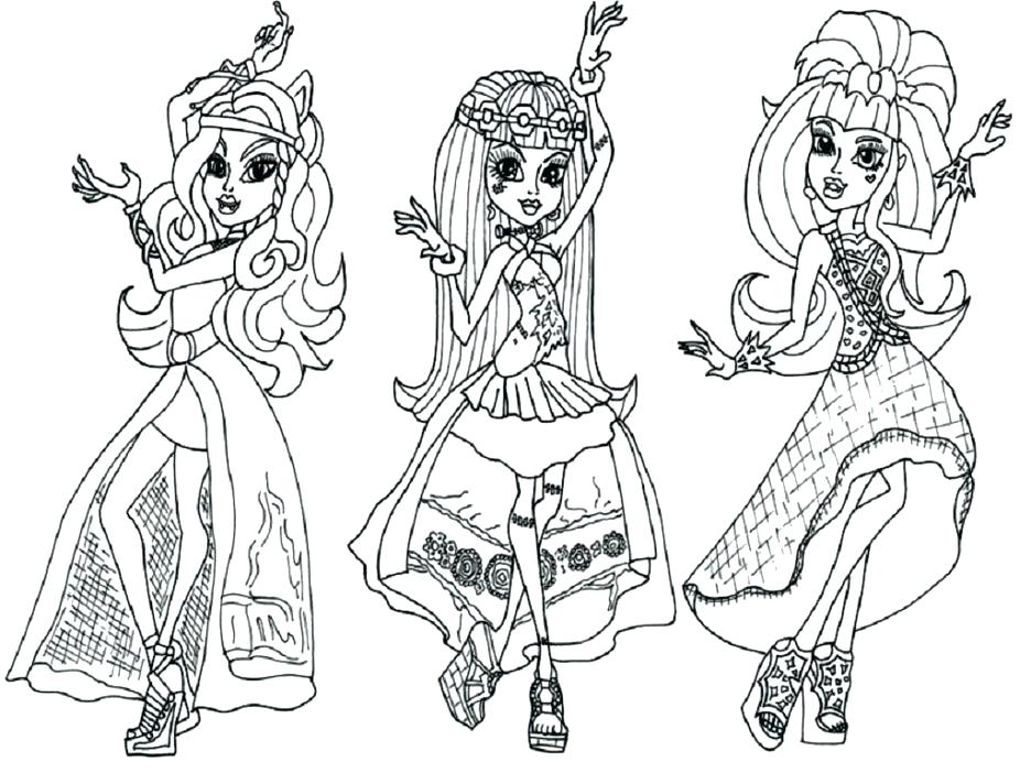 Monster High Coloring Pages Games 936x702 Monster High Coloring Pages Games