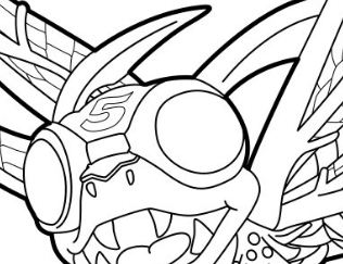 316x243 Skylanders Giants 1 Coloring Page