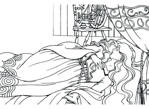 518x381 Sleeping Bear Coloring Page Bed Coloring Pages Sleeping Coloring