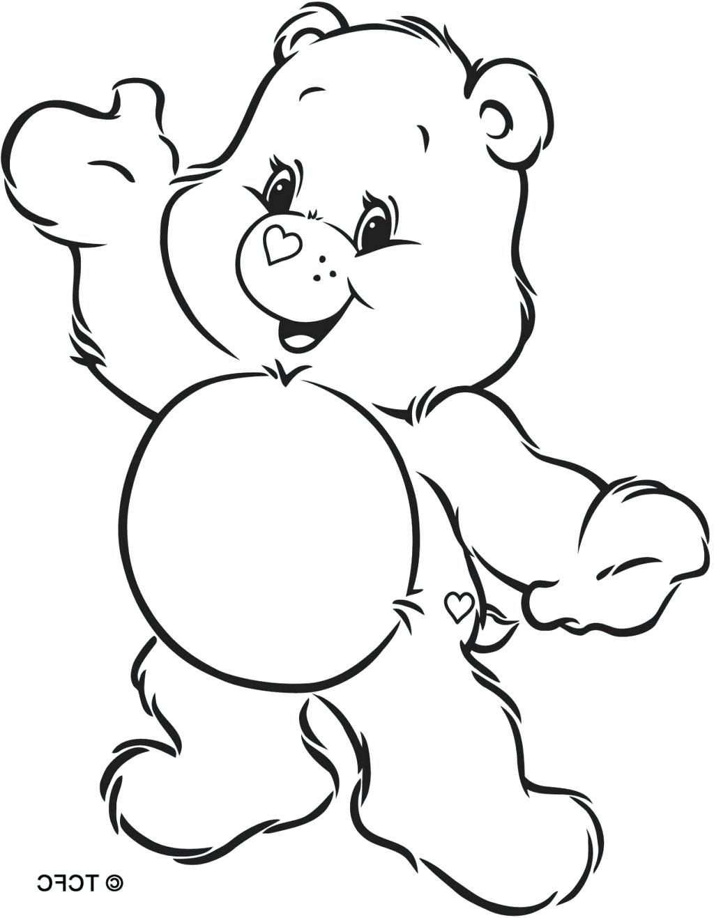 1024x1317 Marvellous Design Care Bear Coloring Pages Bears Page 128