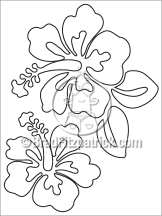 324x432 Hibiscus Coloring Sheet Hibiscus Coloring Page Coloring Pages