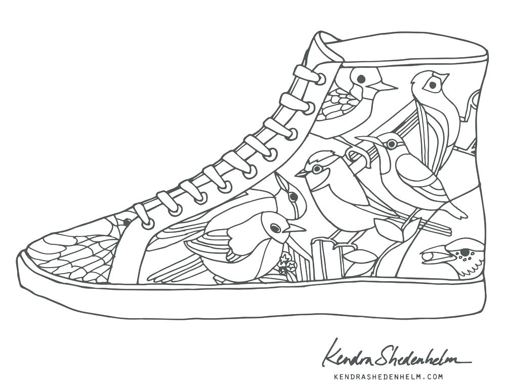 1000x773 Shoes Coloring Page Impair.co