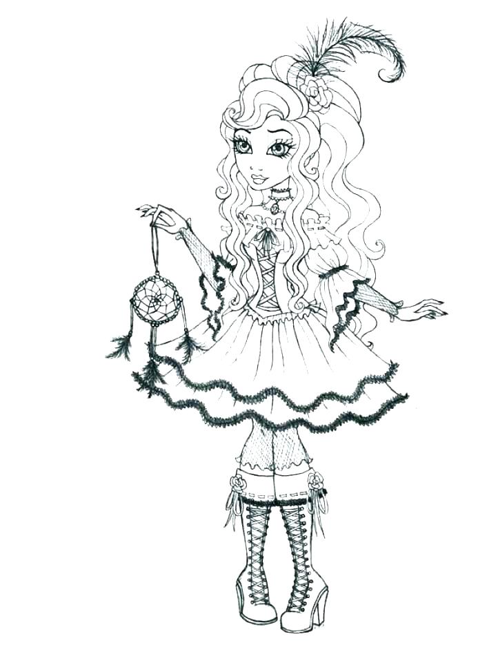 693x960 Coloring Pages Ever After High Ever After High Briar Beauty