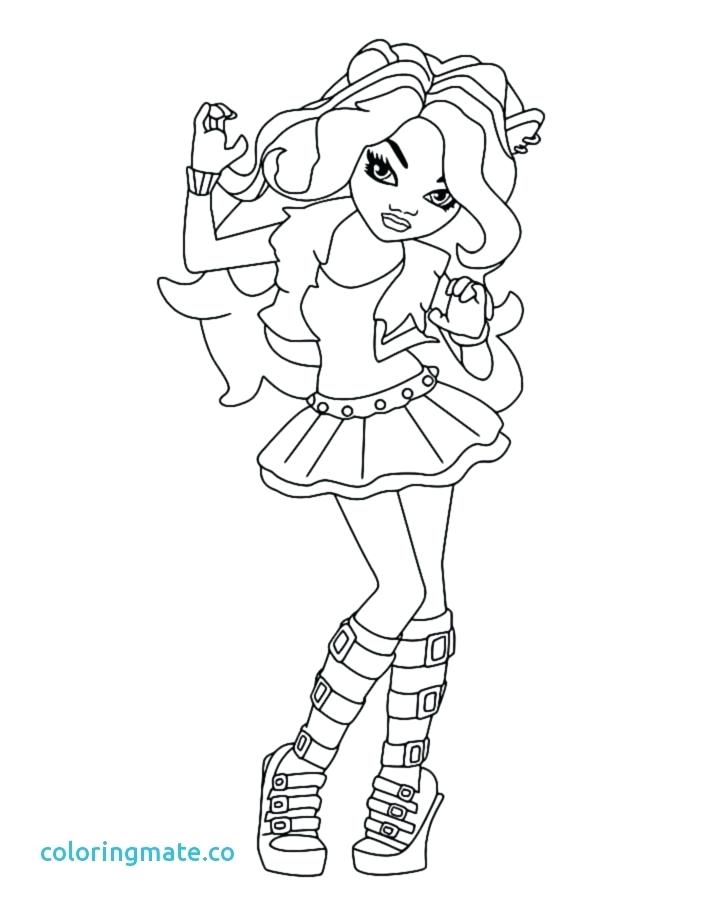 707x909 Funky Monster High School Coloring Pages Gallery