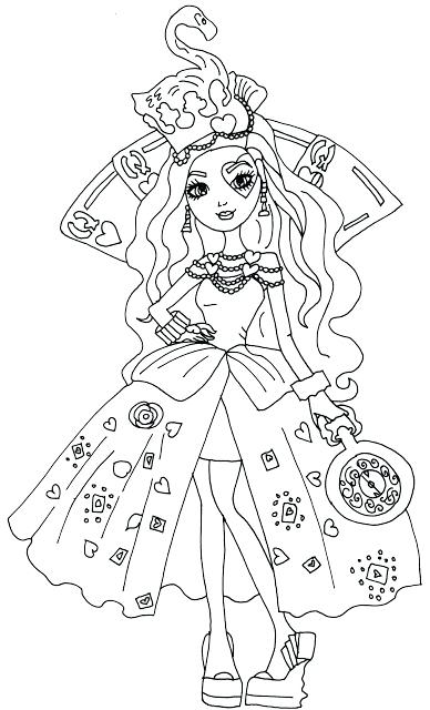 388x640 Coloring Pages Ever After High Devon Creamteas