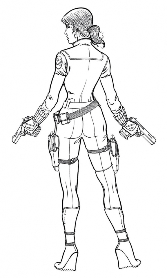 576x960 Get This Avengers Coloring Pages Maria Hill 57391 !