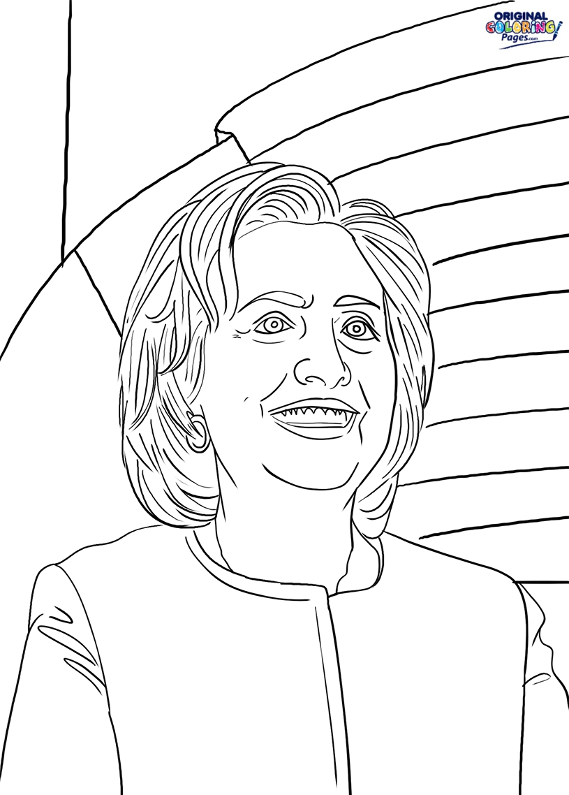 815x1138 Hillary Clinton Coloring Pages Download Free Coloring Sheets